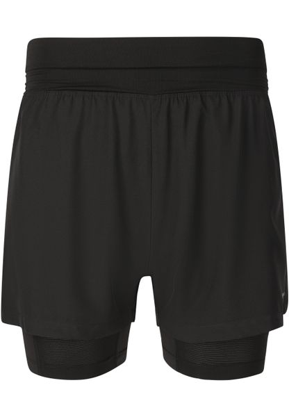 Szorty 2 w 1 Endurance Less. Czarne szorty męskie Endurance, xl, z materiału, do biegania. Za 215.50 zł.