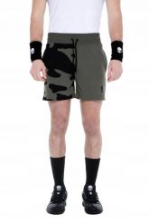 Spodenki tenisowe męskie Hydrogen Tech Shorts. Zielone szorty męskie HYDROGEN, bez wzorów, z materiału. Za 249.00 zł.