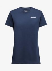 Koszulka z nadrukiem damska La Sportiva Moon Rock T-Shirt. Niebieskie t-shirty damskie La Sportiva, s, bez wzorów, z bawełny, bez kołnierzyka. Za 170.49 zł.