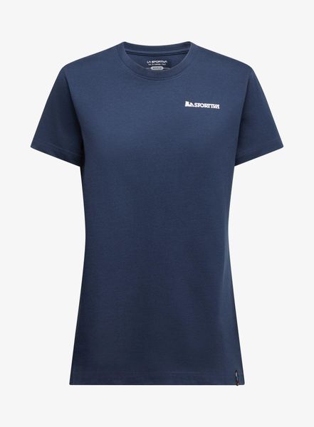 Koszulka z nadrukiem damska La Sportiva Moon Rock T-Shirt. Niebieskie t-shirty damskie La Sportiva, s, bez wzorów, z bawełny, bez kołnierzyka. Za 164.99 zł.