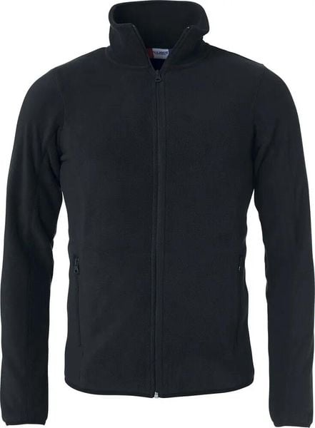 Clique Kurtka Polar Basic – 100% poliester, antipilling. Czarne kurtki męskie CLIQUE, xl, bez wzorów, z materiału, bez kaptura. Za 173.16 zł.