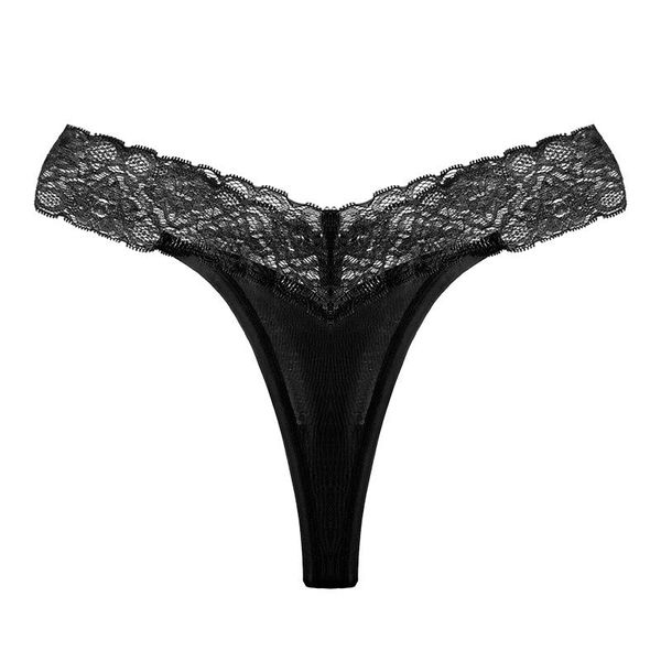 Stringi z koronkowym paskiem eleganckie i wygodne Seconda. Czerwone stringi damskie Intica, s, bez wzorów, z koronki. W wyprzedaży za 49.00 zł.