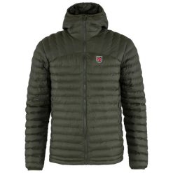 Kurtka ocieplana męska Fjallraven Expedition Latt Hoodie. Zielone kurtki męskie Fjällräven, m, bez wzorów, z puchu, sportowe, bez kaptura. W wyprzedaży za 985.90 zł.
