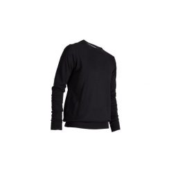 Sweter do golfa męski. Czarne swetry męskie INESIS, m, bez wzorów, z bawełny, bez kołnierzyka. Za 59.99 zł.