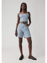 Levi's Szorty w kolorze błękitno-białym rozmiar: W28. Białe szorty damskie Levi's, bez wzorów, klasyczne. Za 121.80 zł.