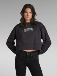 G-Star Bluza w kolorze czarnym rozmiar: M. Czarne bluzy bez kaptura damskie G-Star, m. Za 127.35 zł.