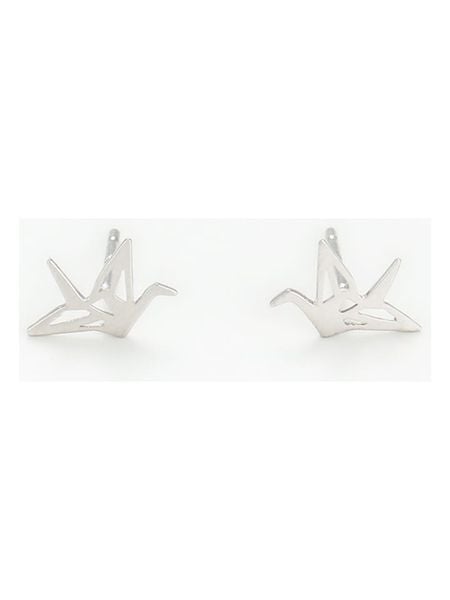 OR ÉCLAT Złote kolczyki-wkrętki "Envolée" rozmiar: onesize. Szare kolczyki damskie Or Éclat, złote. Za 260.99 zł.