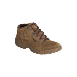 Buty myśliwskie LIGHT 500 WTP. Brązowe buty sportowe na co dzień męskie SOLOGNAC, z gumy, bez zapięcia. Za 199.99 zł.