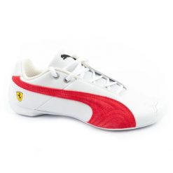 Buty sportowe Puma Ferrari Future Cat. Białe buty sportowe na co dzień męskie Puma, z gumy, bez zapięcia, trekkingowe. Za 299.00 zł.