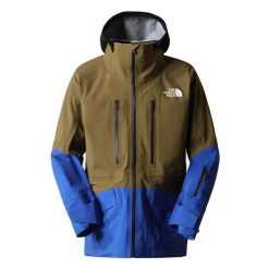 Męska kurtka narciarska The North Face. Brązowe kurtki męskie The North Face, na zimę, l, bez wzorów, z materiału, bez kaptura. Za 3,335.99 zł.