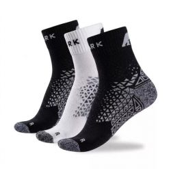 Skarpety Merino Treck 90 - Zestaw 3 par. Białe skarpetki męskie FJORK MERINO, z aplikacjami, z dzianiny. Za 199.00 zł.