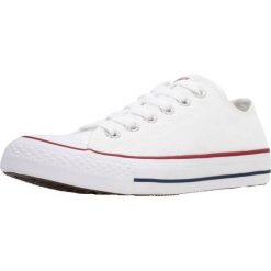 Buty do chodzenia Trampki Unisex Converse Chuck Taylor All Star Ox. Białe trampki i tenisówki męskie Converse, bez wzorów, z tkaniny, bez zapięcia. Za 325.99 zł.