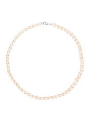 Mitzuko Naszyjnik perłowy w kolorze jasnoróżowym - dł. 40 cm rozmiar: onesize. Różowe naszyjniki damskie Mitzuko, srebrne. Za 260.99 zł.