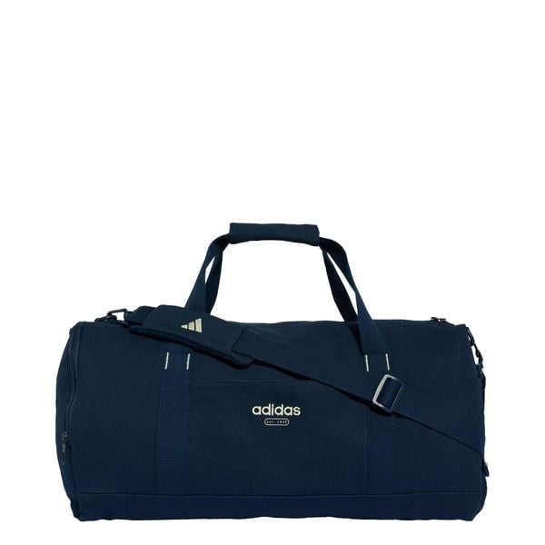 TORBA CANVAS. Białe torebki klasyczne damskie Adidas, bez wzorów, z bawełny, bez dodatków. Za 259.00 zł.