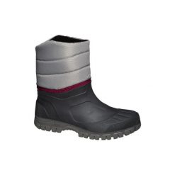 Śniegowce turystyczne SH100 WARM damskie. Szare śniegowce damskie QUECHUA, z poliesteru. Za 59.99 zł.