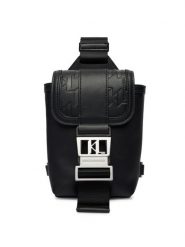 KARL LAGERFELD Saszetka B1M30220 Czarny. Czarne saszetki męskie Karl Lagerfeld, ze skóry. Za 649.99 zł.