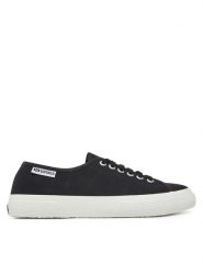 Superga Tenisówki 3750 LEGGERA S7151EW Czarny. Czarne trampki i tenisówki damskie Superga, bez wzorów, z materiału. Za 149.99 zł.