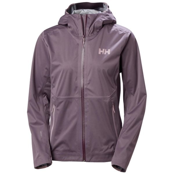 Damska kurtka wodoodporna Helly Hansen Momentum 3L Stretch. Fioletowe kurtki damskie Helly Hansen, l, bez wzorów, bez kaptura. Za 1,056.00 zł.