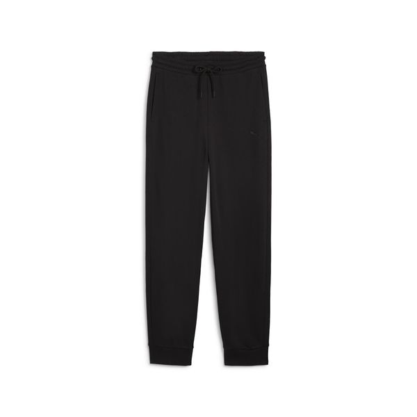 Damskie wygodne spodnie dresowe z wysokim stanem HER PUMA Black. Czarne spodnie sportowe damskie Puma, l, z dresówki, na fitness i siłownię. Za 184.99 zł.
