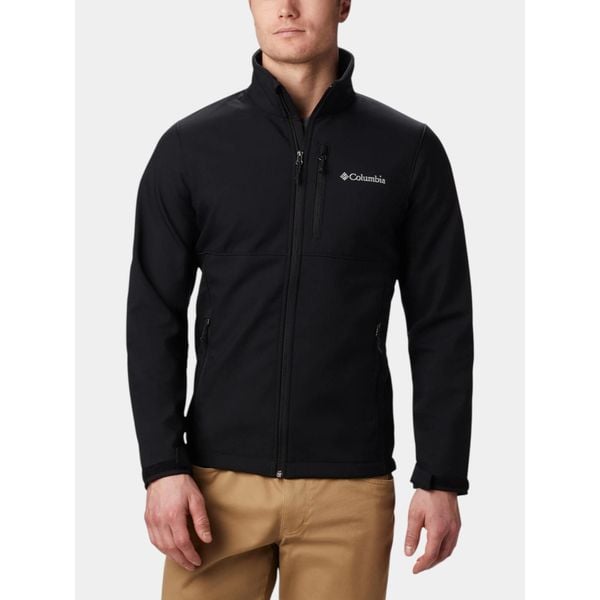 Kurtka Softshell Męska Columbia Ascender. Czarne kurtki męskie Columbia, m, bez wzorów, z materiału, bez kaptura. Za 429.00 zł.