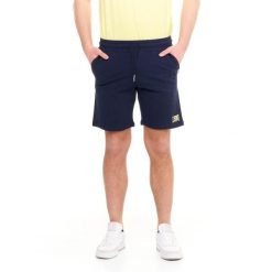 Bluza z bawełna z kieszenie na siłownia na czas wolny. Niebieskie bluzy bez kaptura męskie LEONE 1947 APPAREL, bez wzorów, z bawełny, sportowe, bez kołnierzyka, bez ramiączek. W wyprzedaży za 67.30 zł.