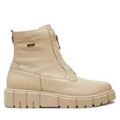 Botki Caprice. Botki damskie Caprice, bez obcasa, na płaskiej podeszwie, bez zapięcia. Za 439.99 zł.