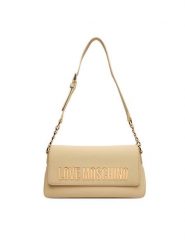 LOVE MOSCHINO Torebka JC4109PP1OKD0129 Beżowy. Brązowe torebki klasyczne damskie Love Moschino, bez wzorów, ze skóry, bez dodatków. Za 809.99 zł.
