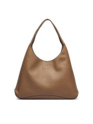 Tommy Hilfiger Torebka Th Everyday Hobo AW0AW19187 Beżowy. Brązowe torebki klasyczne damskie Tommy Hilfiger, bez wzorów, ze skóry, bez dodatków. Za 569.99 zł.