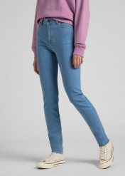 LEE SCARLETT HIGH DAMSKIE SPODNIE JEANSOWE LIGHT LITA L626OPVM 112145309. Spodnie materiałowe damskie Lee, bez wzorów, z jeansu. Za 209.99 zł.