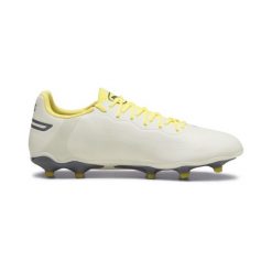 Buty piłkarskie Puma King Pro FG/AG. Białe buty fitness męskie Puma, na fitness i siłownię. Za 384.20 zł.