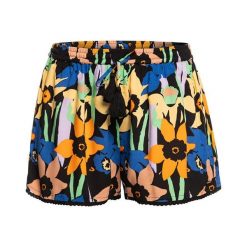 Szorty kąpielowe damskie ROXY Salty Tan. Spodenki sportowe damskie Roxy, xs, z materiału, żeglarskie. Za 73.99 zł.