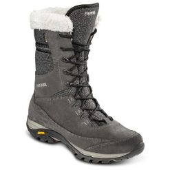 Buty zimowe damskie Meindl Fontanella Lady II GTX z membraną Gore-Tex. Szare obuwie trekkingowe damskie MEINDL, na zimę. Za 1,104.15 zł.