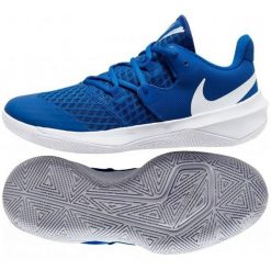 Nike Buty siatkarskie Nke Zoom Hyperspeed Court CI2964410-S niebieskie. Niebieskie buty fitness męskie na fitness i siłownię, nike zoom. Za 497.89 zł.