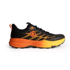 Uniseksowe, wielofunkcyjne buty techniczne DINUBA z 4-milimetrową przyczepnością. Czarne obuwie trekkingowe damskie IZAS. W wyprzedaży za 269.52 zł.