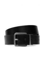 Calvin Klein Pasek Casual Roller Buckle 35Mm Adj/Re LV04D7103G Czarny. Czarne paski męskie CALVIN KLEIN, bez wzorów, ze skóry, casualowe. Za 289.99 zł.