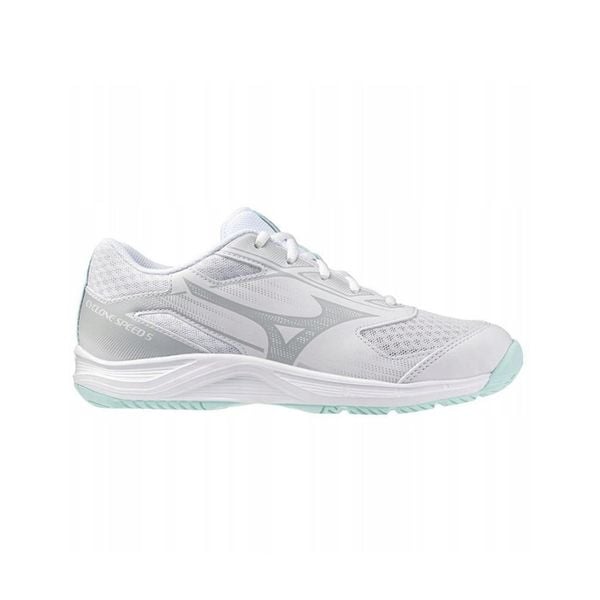 Buty do siatkówki damskie Mizuno Cyclone Speed 5. Białe obuwie do biegania damskie Mizuno. Za 229.99 zł.