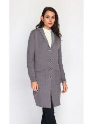 ASSUILI Kaszmirowy kardigan w kolorze szarym rozmiar: 38. Szare kardigany damskie Assuili, bez wzorów, z kaszmiru. Za 208.99 zł.