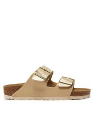 Birkenstock Klapki Arizona Bf 1013070 Beżowy. Brązowe klapki i japonki męskie Birkenstock, ze skóry. Za 407.99 zł.