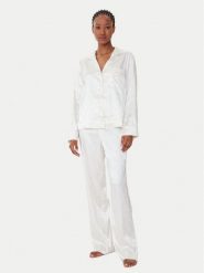 Guess Piżama O5BX05 W4732 Écru Regular Fit. Piżamy damskie Guess, l, z aplikacjami, z syntetyku, bez ramiączek. Za 299.99 zł.