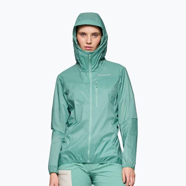 Kurtka przeciwwiatrowa damska NORRONA Faketind Aero60 Zip Hood. Niebieskie kurtki damskie NORRONA, s, bez wzorów, z elastanu, bez kaptura. Za 749.99 zł.