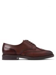 Polo Ralph Lauren Półbuty 803955640003 Brązowy. Brązowe buty wizytowe męskie Polo Ralph Lauren, ze skóry, bez zapięcia. Za 1,049.00 zł.