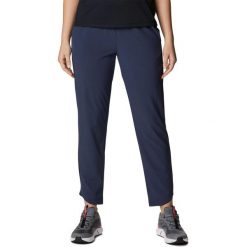 Damskie spodnie turystyczne Columbia Hike. Niebieskie spodnie dresowe damskie Columbia, bez wzorów, z elastanu, sportowe. Za 299.00 zł.