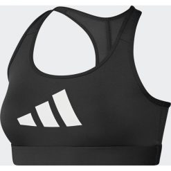 Stanik sportowy ADIDAS. Biustonosze sportowe damskie Adidas, bez wzorów, z materiału. Za 139.99 zł.