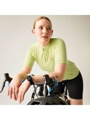 Dare 2b Koszulka kolarska w kolorze żółtym rozmiar: 38. Żółte bluzki sportowe damskie Dare 2b, s, bez wzorów, z materiału, bez ramiączek. Za 87.61 zł.