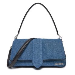 Torebka JACQUEMUS. Niebieskie torebki klasyczne damskie JACQUEMUS, bez wzorów, bez dodatków. Za 4,299.00 zł.