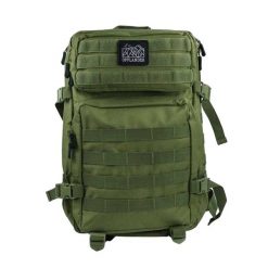 Plecak Turystyczny Survival 43L. Zielone plecaki męskie OFFLANDER, bez wzorów, z materiału. Za 312.99 zł.