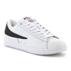 Buty Fila Highflyer L M FFM0191-13036 białe. Białe buty sportowe na co dzień męskie z gumy, bez zapięcia. Za 408.30 zł.
