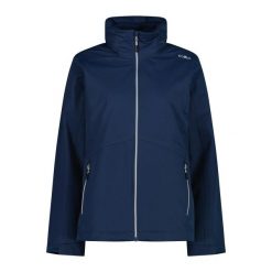 Damska kurtka wodoodporna CMP. Niebieskie kurtki damskie CMP, bez wzorów, bez kaptura. W wyprzedaży za 561.45 zł.