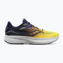 Buty do biegania męskie Saucony Ride 15. Żółte obuwie do biegania damskie Saucony. W wyprzedaży za 605.40 zł.