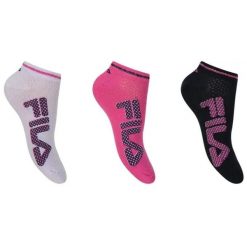 Skarpetki Fila 3-pak W Sneaker Flower 35-38. Białe skarpetki damskie Fila, bez wzorów, z materiału. Za 143.99 zł.